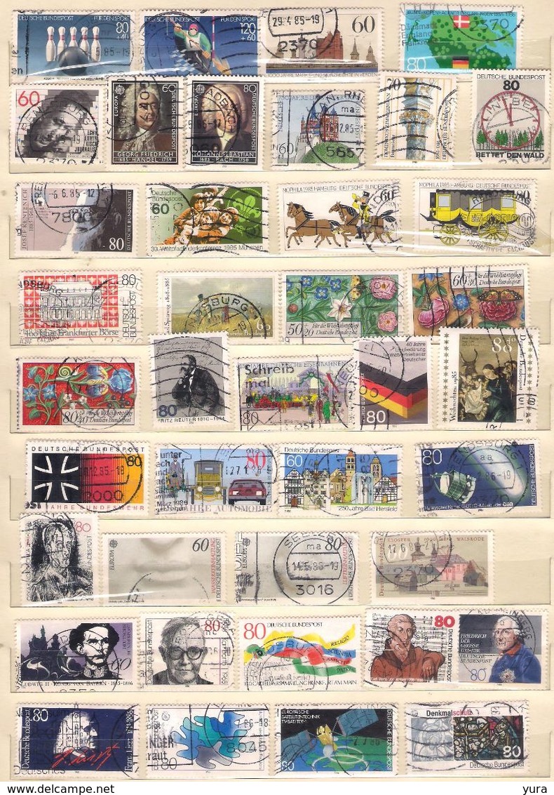 Lot 247 Federal Republic Collection 1982/89 Verschidene 263 Ohne Dublicate - Collezioni