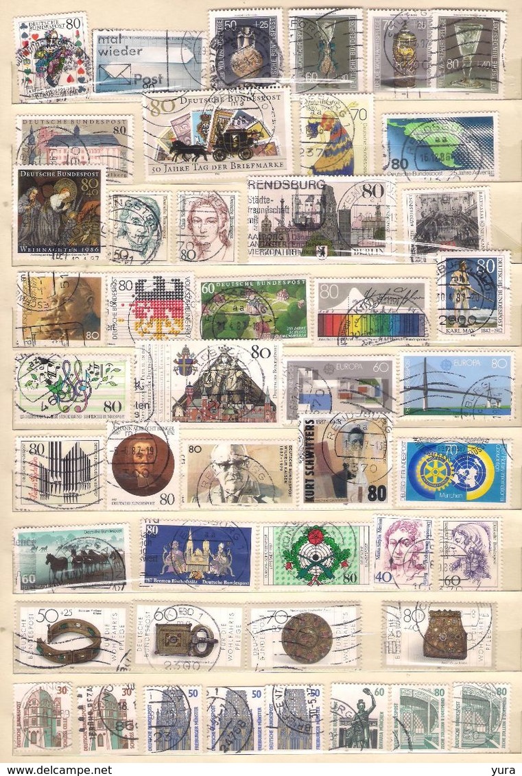 Lot 247 Federal Republic Collection 1982/89 Verschidene 263 Ohne Dublicate - Collezioni