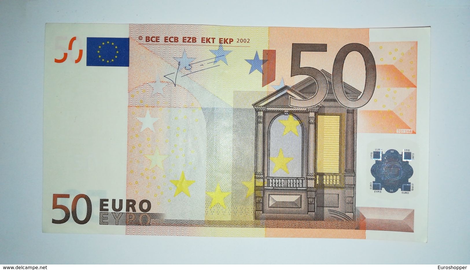 EURO- BELGIUM 50 EURO (Z) T011 Sign TRICHET - 50 Euro