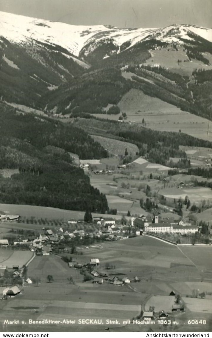 003415 Markt U. Benediktiner-Abtei Seckau Mit Hochalm 1952 - Seckau