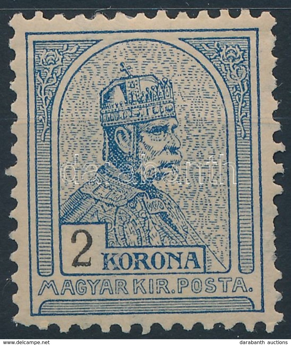 * 1900 Turul 2 K (120.000) (2 Foghiány / 2 Perfs. Missing) - Andere & Zonder Classificatie