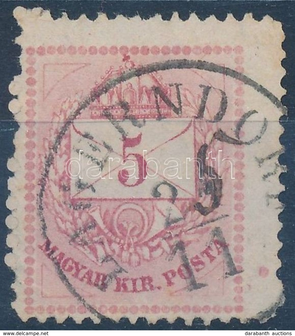 O 1874 5kr 'LAGERNDORF' (Gudlin 400 P) - Other & Unclassified