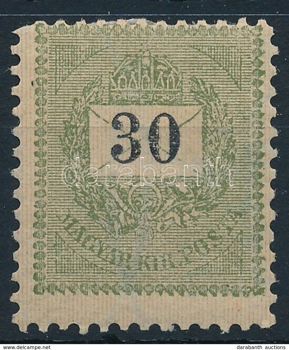 * 1898 30kr (10.000) (rövid Sarokfog/ Short Corner) - Sonstige & Ohne Zuordnung