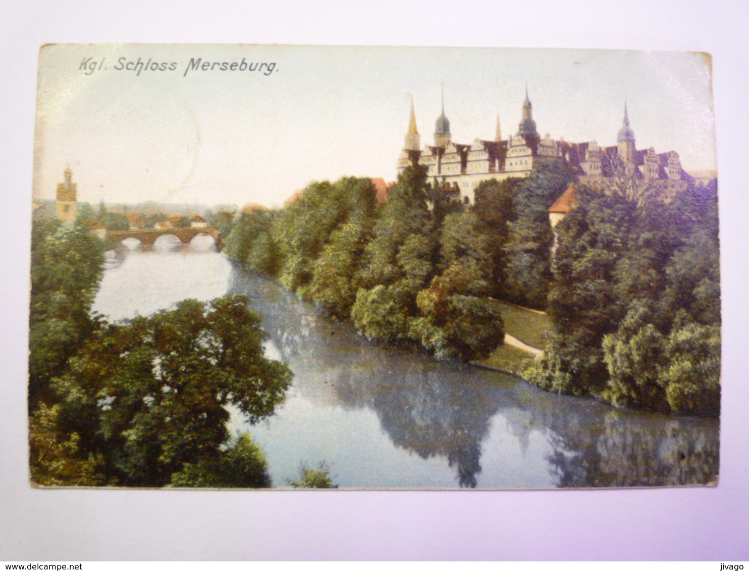 Kgl.  SCHLOSS  MERSEBURG  A. S.  1907    - Merseburg