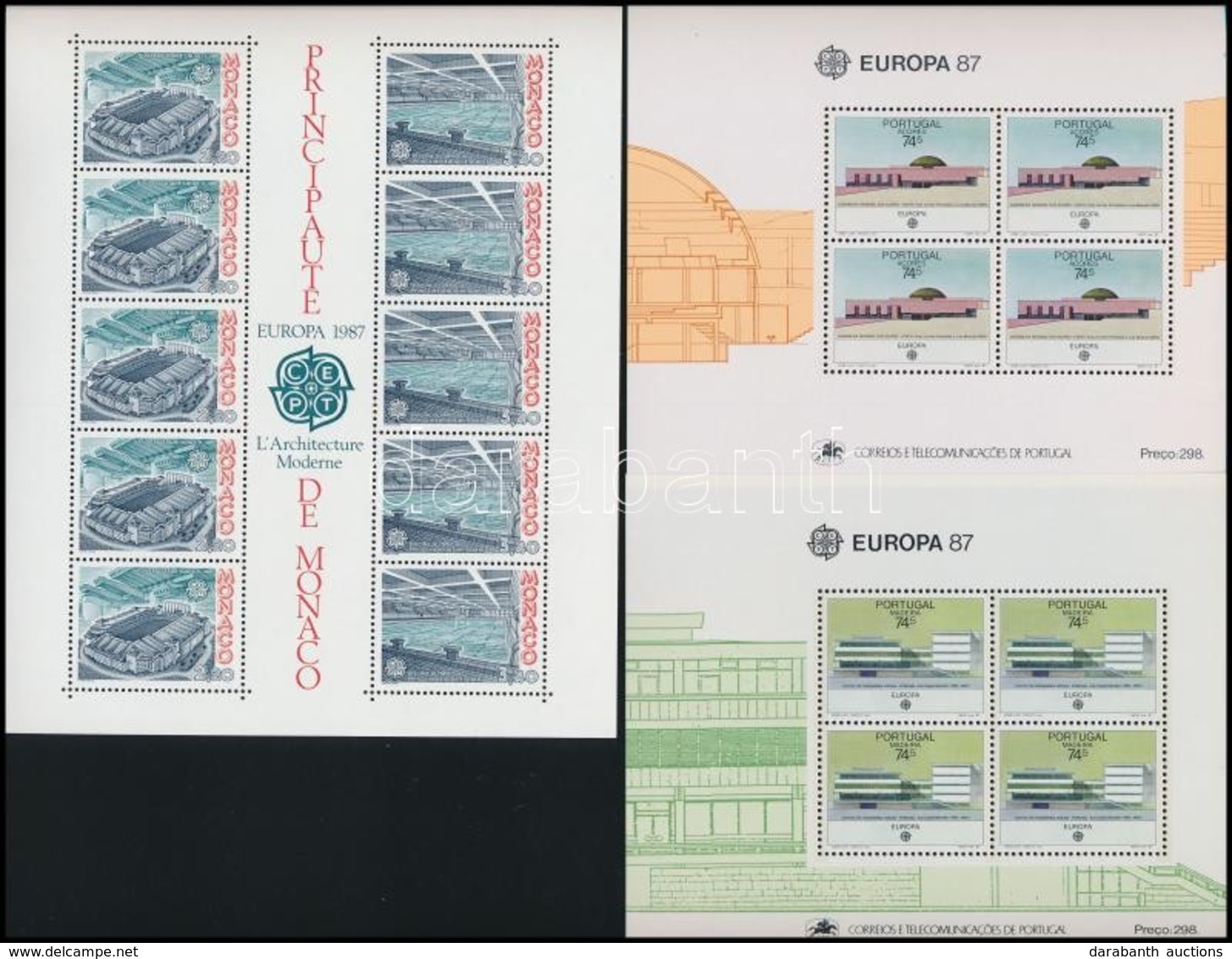 ** Europa CEPT 1987 4 Klf Blokk - Other & Unclassified