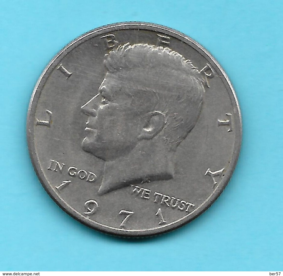 Pièce De Monnaie Half Dollar Kennedy 1971 USA - 1964-…: Kennedy