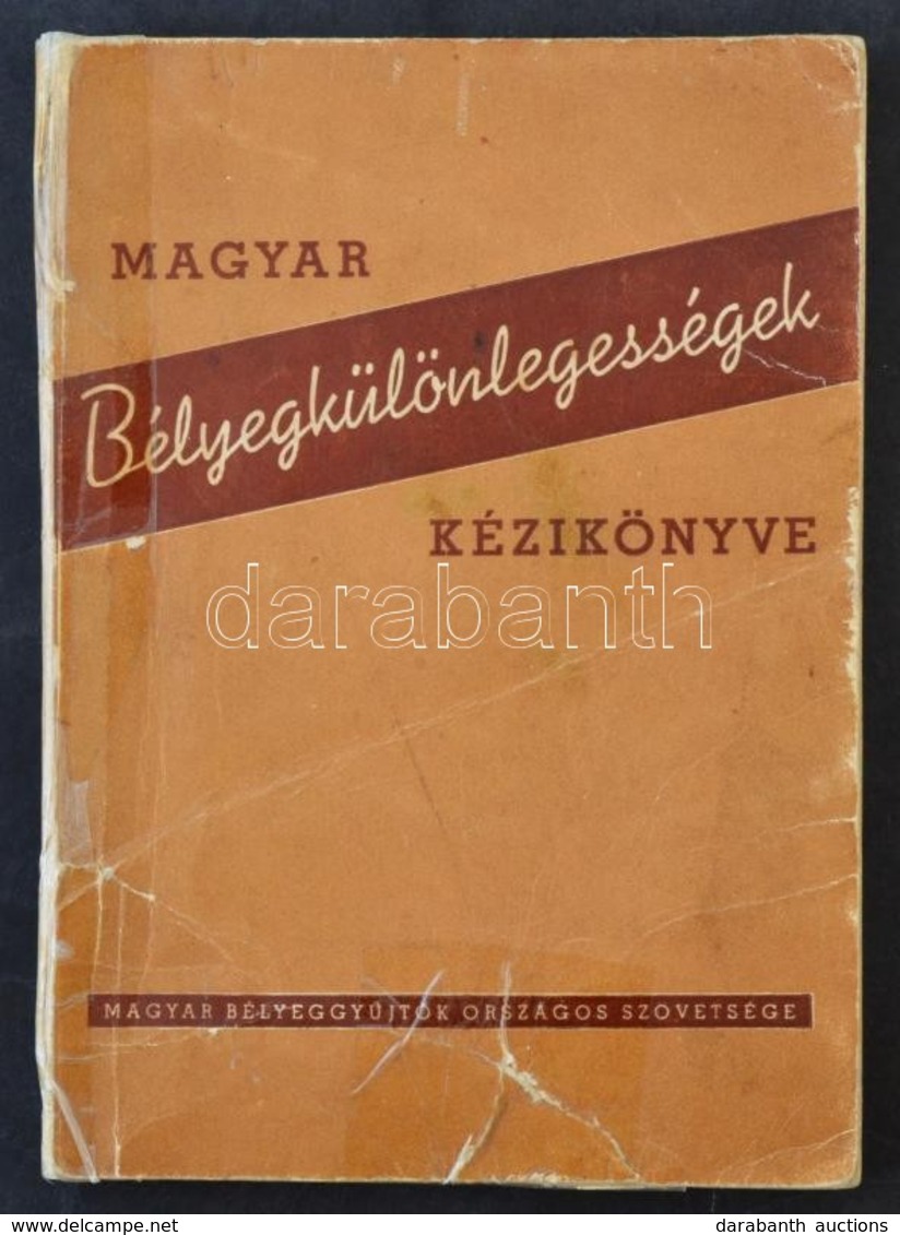 MABÉOSZ-Magyar Bélyegkülönlegességek Kézikönyve (1956) - Other & Unclassified