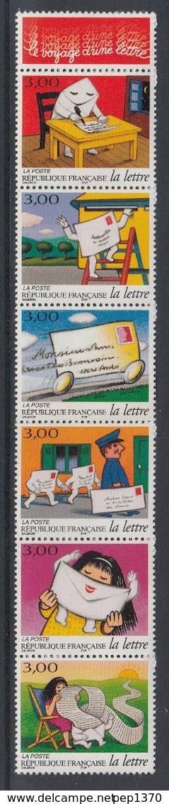 FRANCIA 1997 - LE VOYAGE D'UNE LETTRE - YVERT Nº 3060/3065 - Unused Stamps