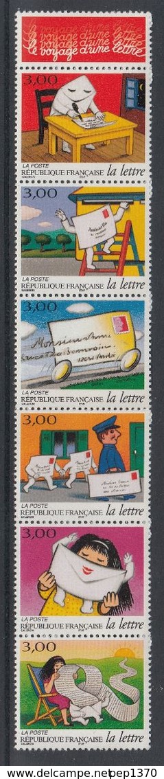 FRANCIA 1997 - LE VOYAGE D'UNE LETTRE - YVERT Nº 3060/3065 - Ongebruikt