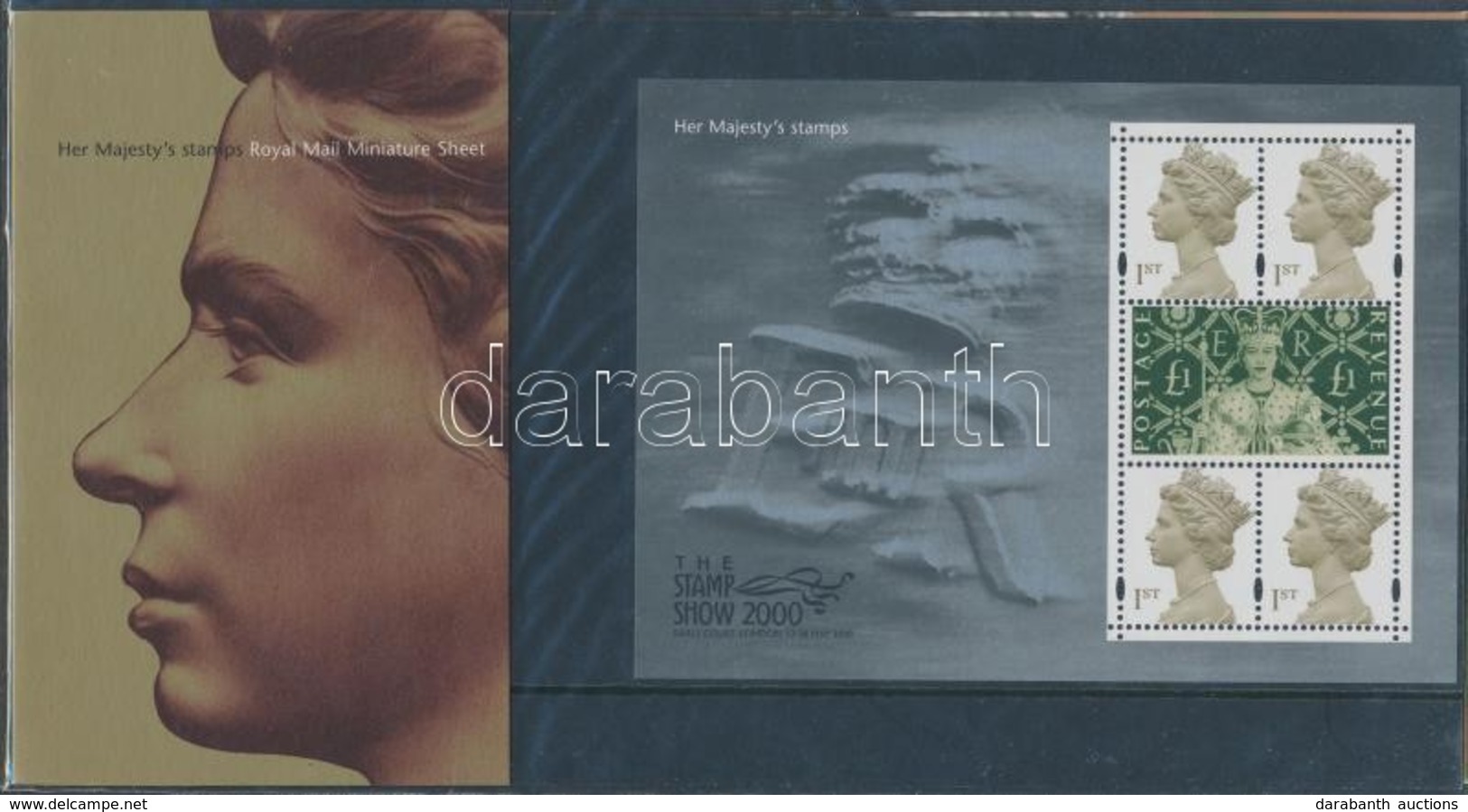 ** 2000 Stamp Show London Bélyegkiállítás Kisív Mi 1871, 1843 Díszcsomagolásban - Andere & Zonder Classificatie