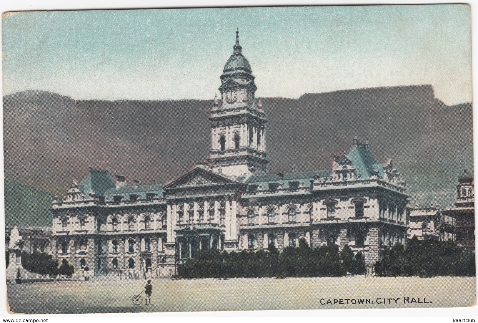 Capetown - City Hall - (Boy Hoop Rolling / Jongen Met Hoepel / Garcon Avec Cerceau) - South Africa - Zuid-Afrika