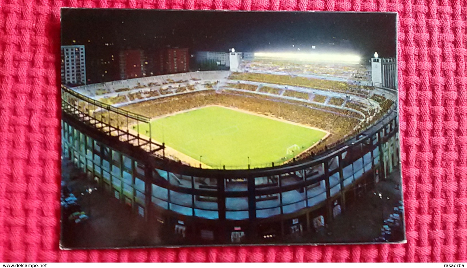 Madrid Real Santiago Bernabeu Stadium Cartolina Stadio Postcard Stadion AK Carte Postale Stade Estadio - Fussball