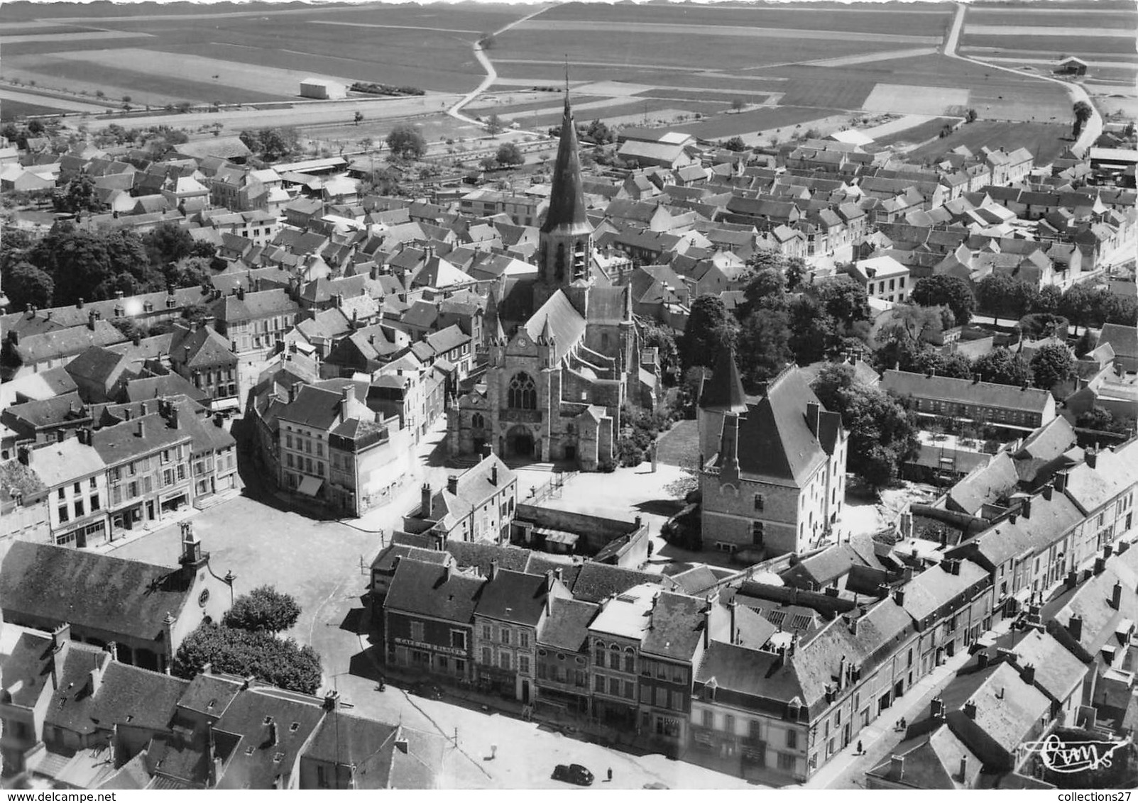 45-PUISEAUX- VUE AERIENNE - Puiseaux