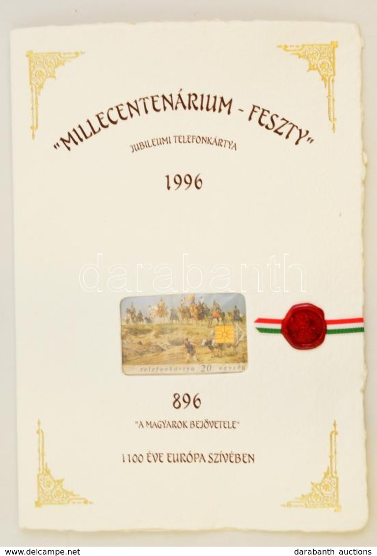 Millecentenárium - Feszty: Jubileumi Telefonkártya 1996. Használatlan, Limitált Kiadású Telefonkártya. Bontatlan Exkluzí - Unclassified