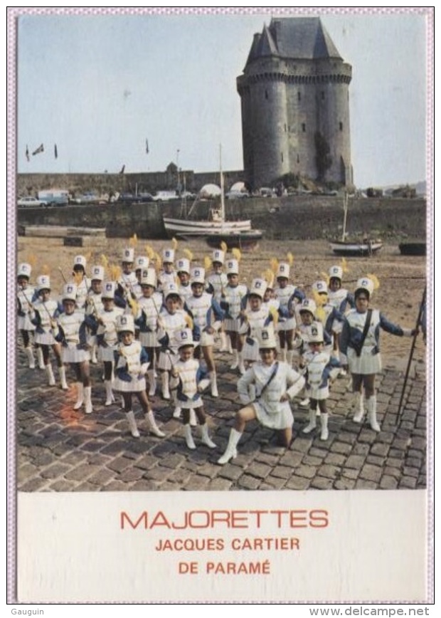 CPM - ST MALO - MAJORETTES JACQUES CARTIER - Edition France Publicite - Parame