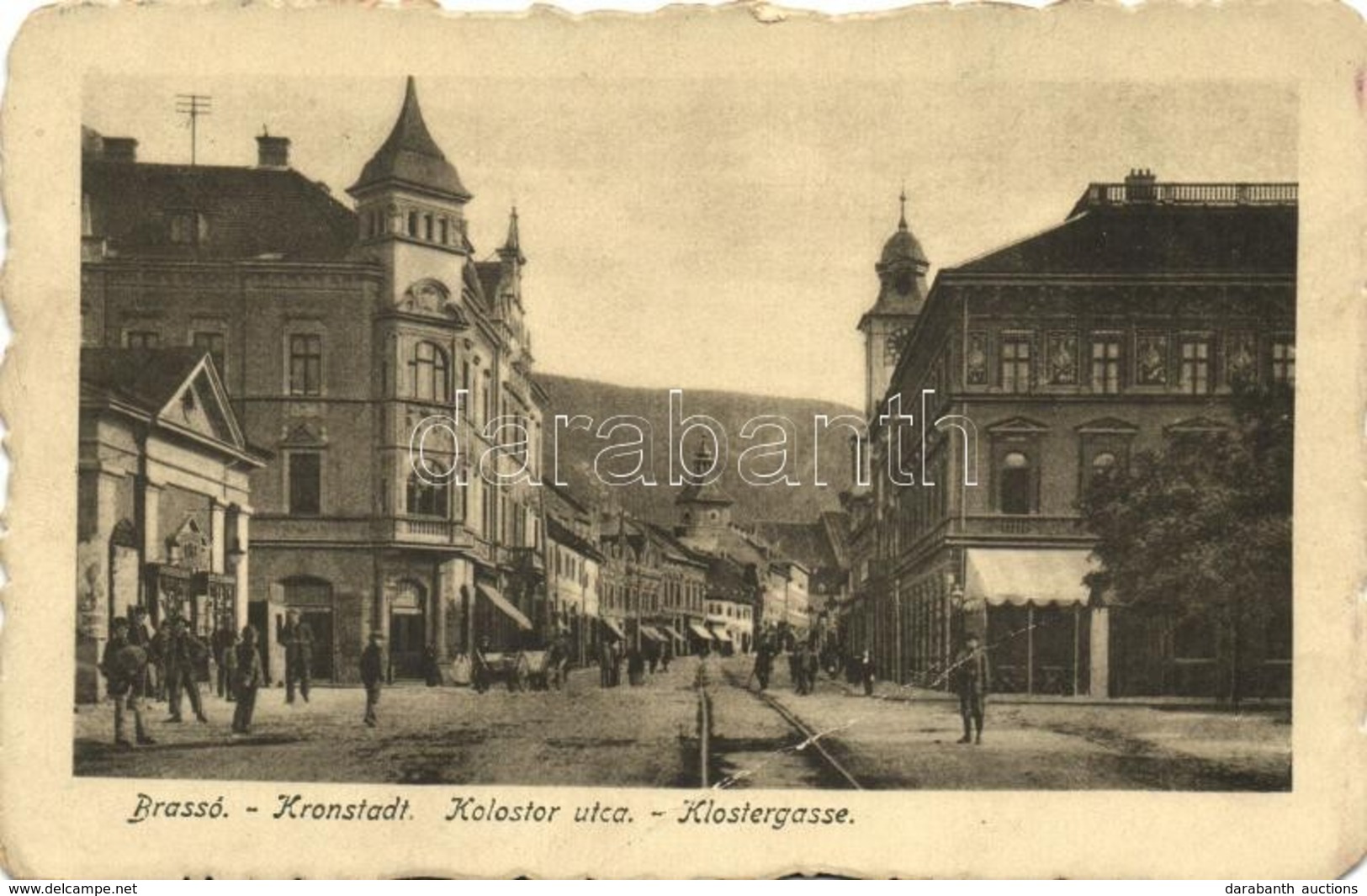 T3 Brassó, Kronstadt, Brasov; Kolostor Utca / Street (EB) - Unclassified