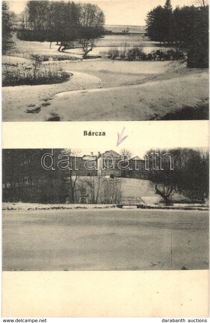 T2 Bárca, Barca Pri Kosici (Kassa, Kosice); Bárczay József Kastély, Kert . Nyulászi Béla Kiadása / Castle, Garden, Park - Unclassified