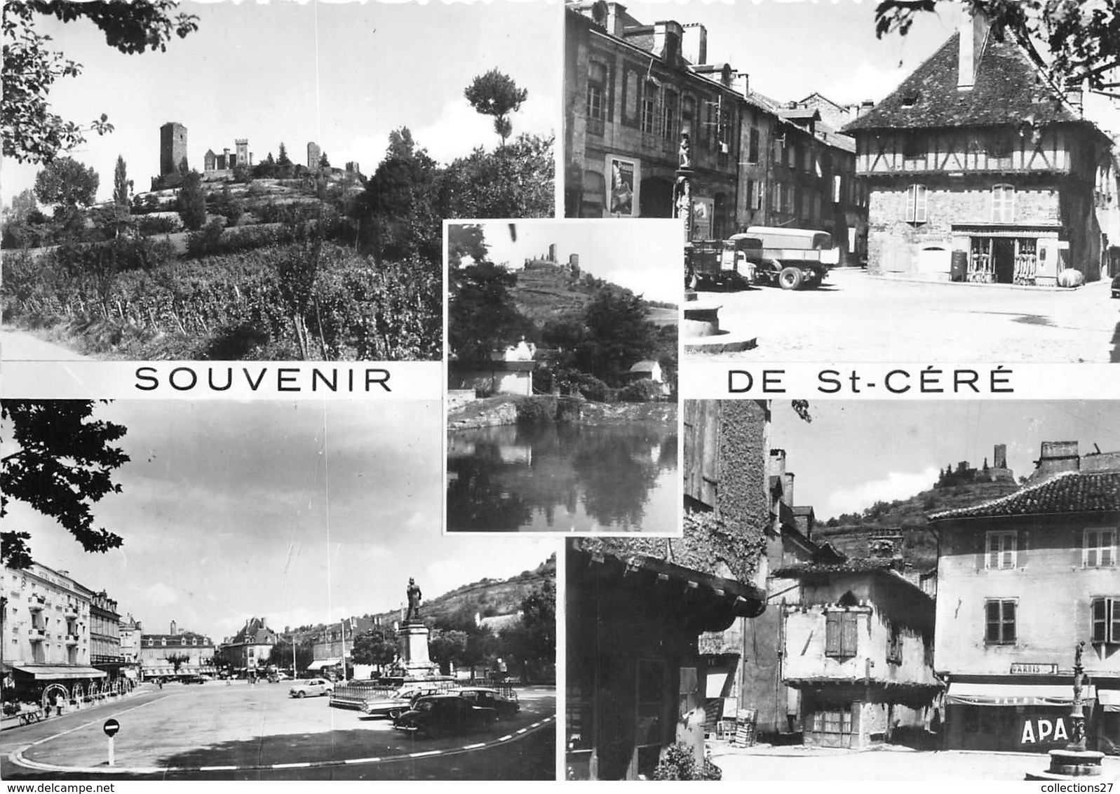 46-SAINT-CERE- MULTIVUES - Saint-Céré