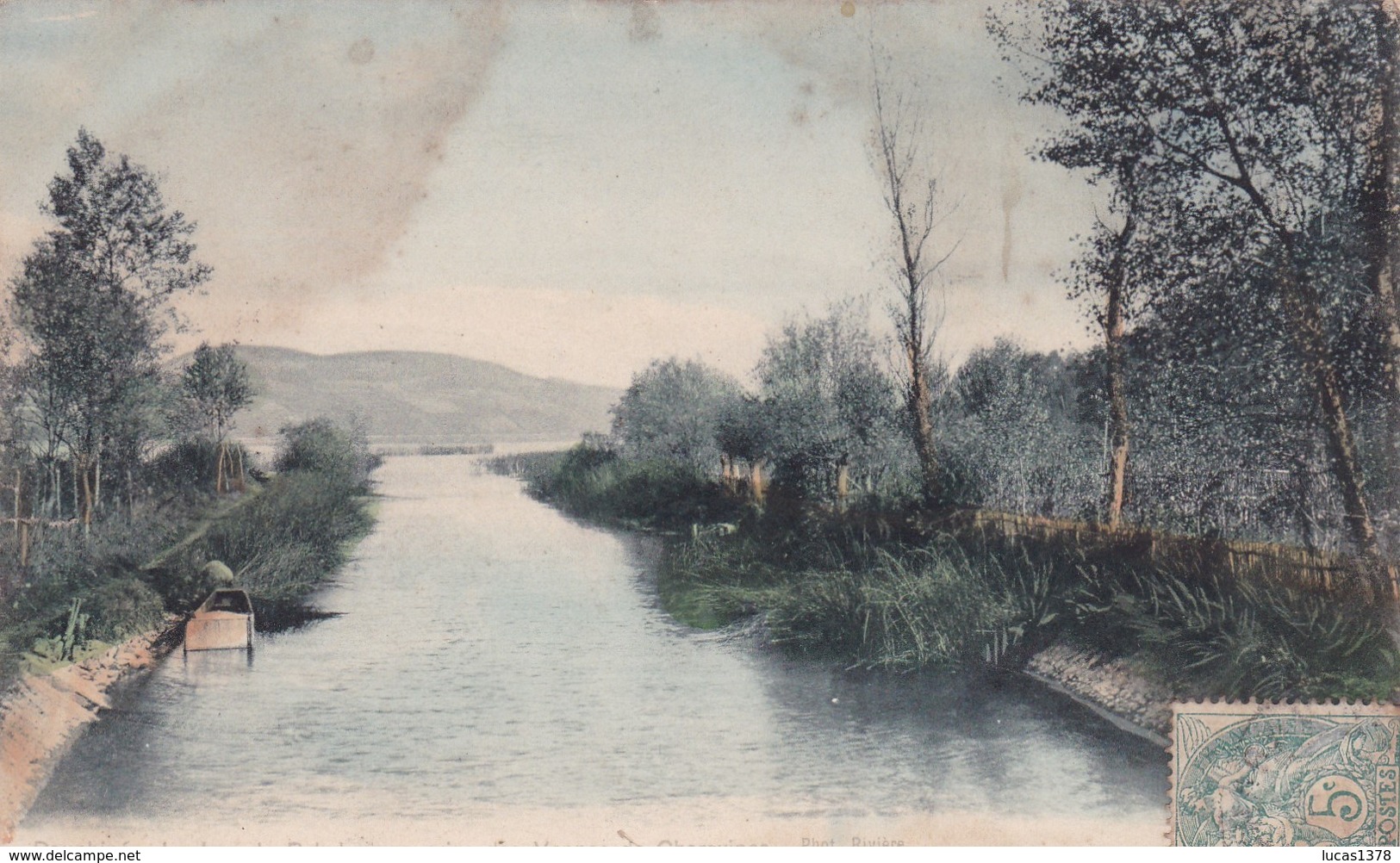 38 / LAC DE PALADRU  / VUE PRISE DES VANNES DE CHARAVINES / - Paladru