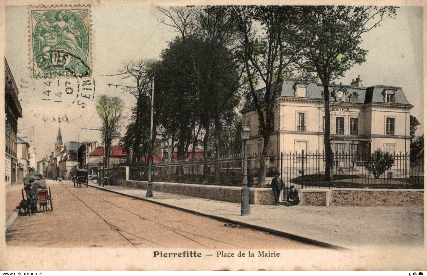 PIERREFITTE PLACE DE LA MAIRIE - Pierrefitte Sur Seine