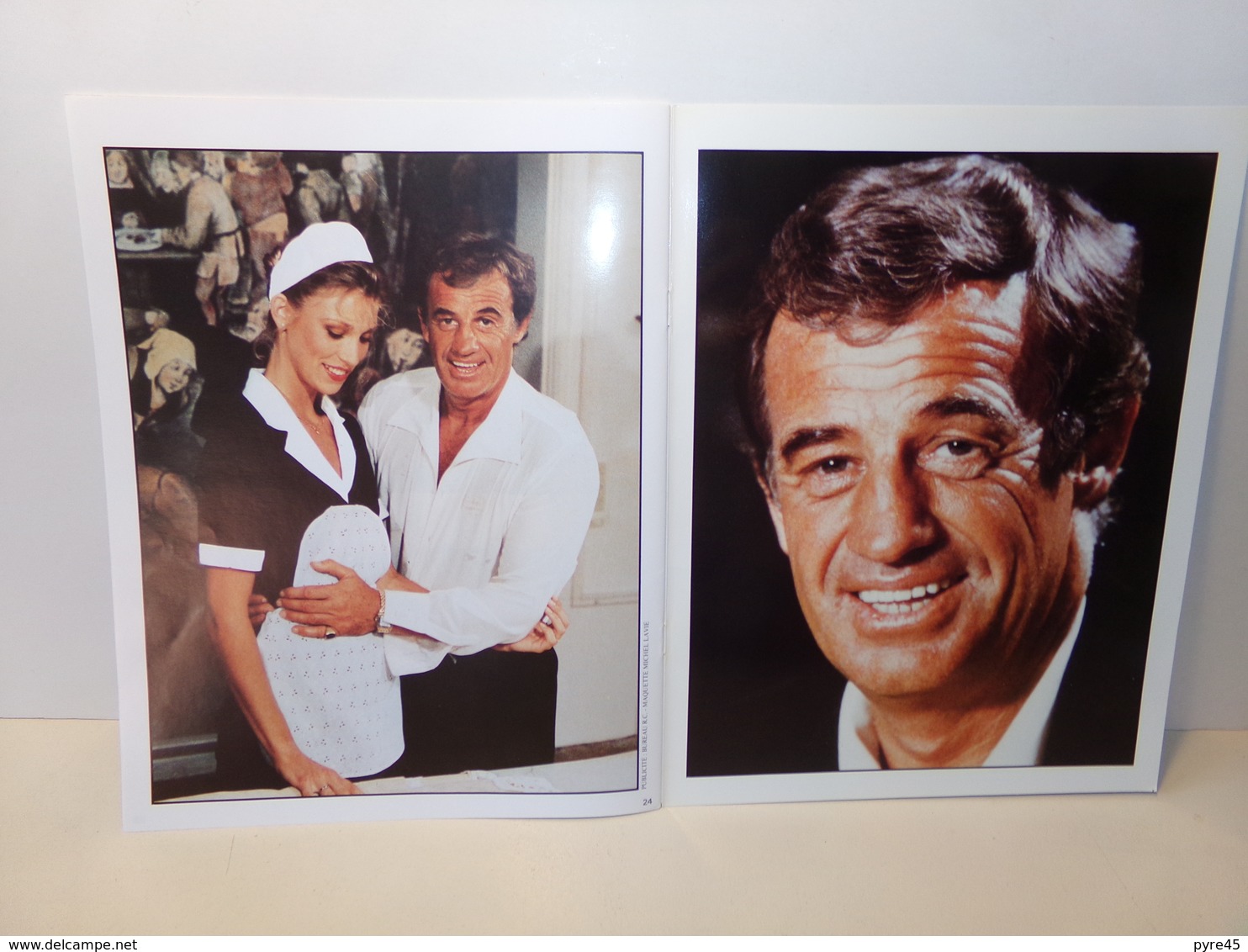 Publicitaire Pour La Sortie Du Film " Joyeuses Paques " Avec Belmondo - Magazines