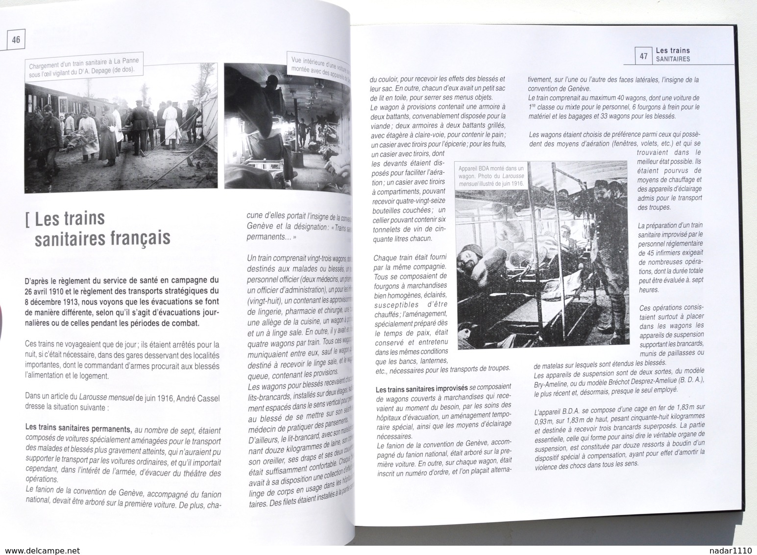 Les trains sanitaires & L'histoire du Motor-Corps - Lucien Guillaume (Weyrich, 2010) / Guerre 14-18, 40-45, Croix-Rouge