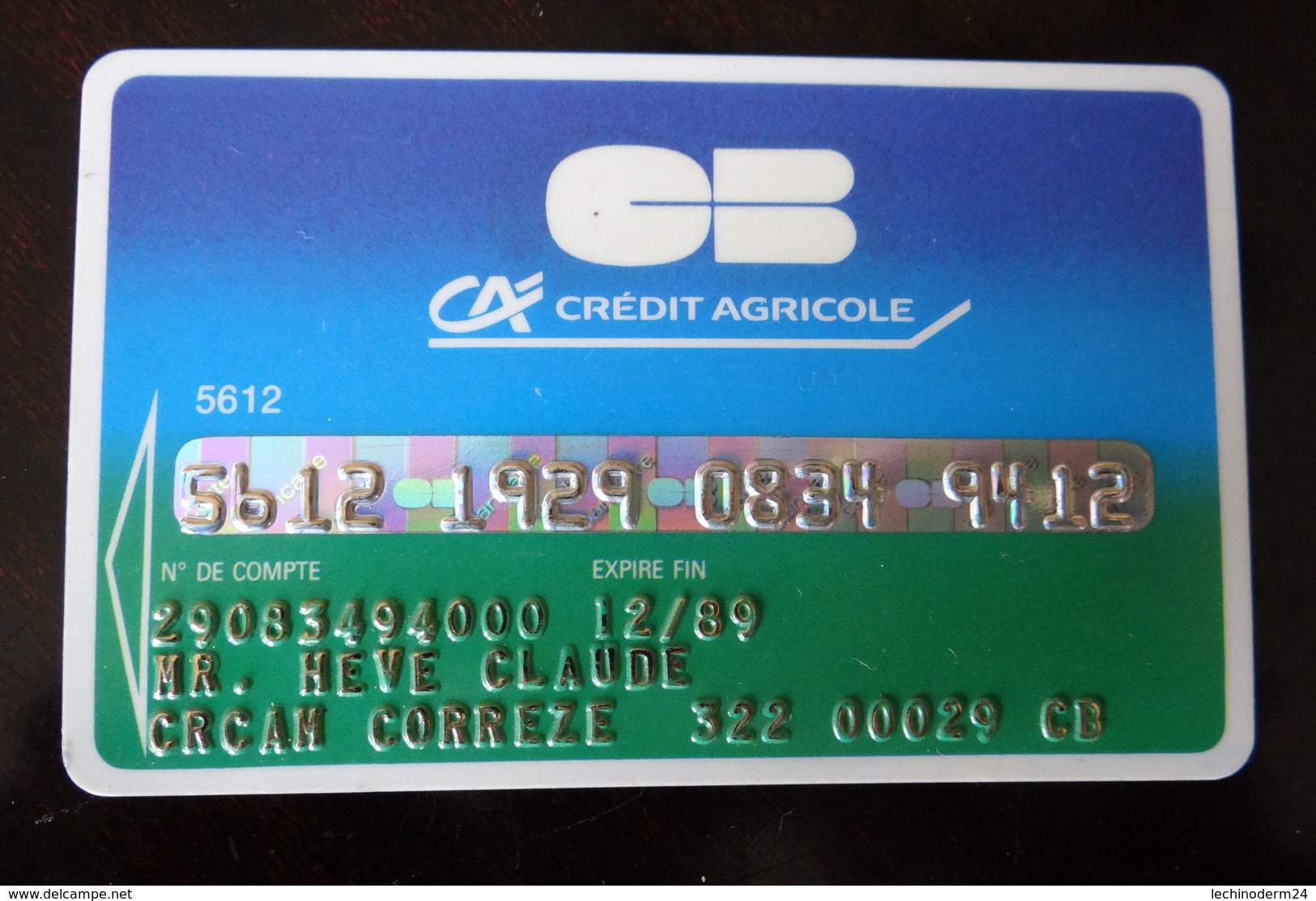 Carte Bancaire Crédit Agricole - Cartes Bancaires Jetables
