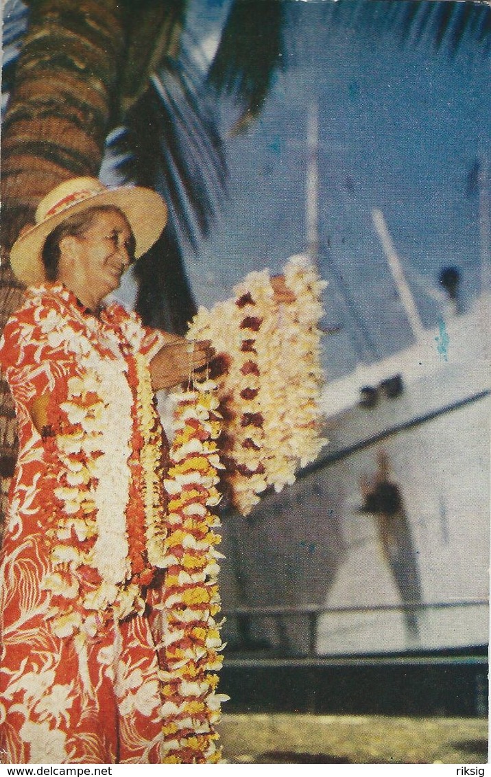 Aloha (Goodbye)  Hawaii. Used 1948.  S-4233 - Autres & Non Classés