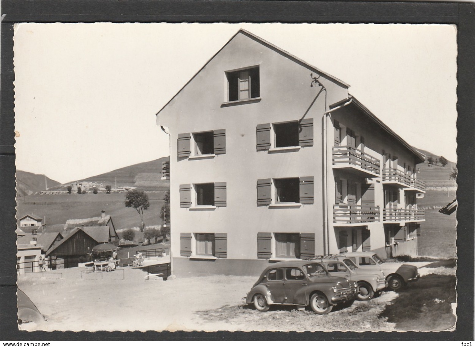 CPSM - Savoie - Albiez Le Vieux - Appartements Meublès "Altitude 1600m." - Autres & Non Classés