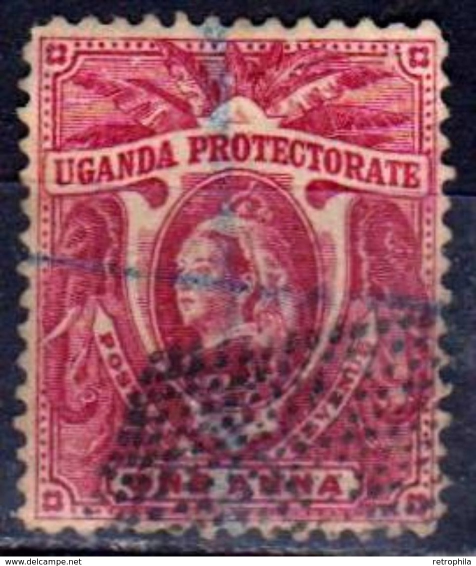 OUGANDA - UGANDA - Protectorat Britannique - 1898 Y&T N° 37 - Oblitéré - Oeganda (...-1962)