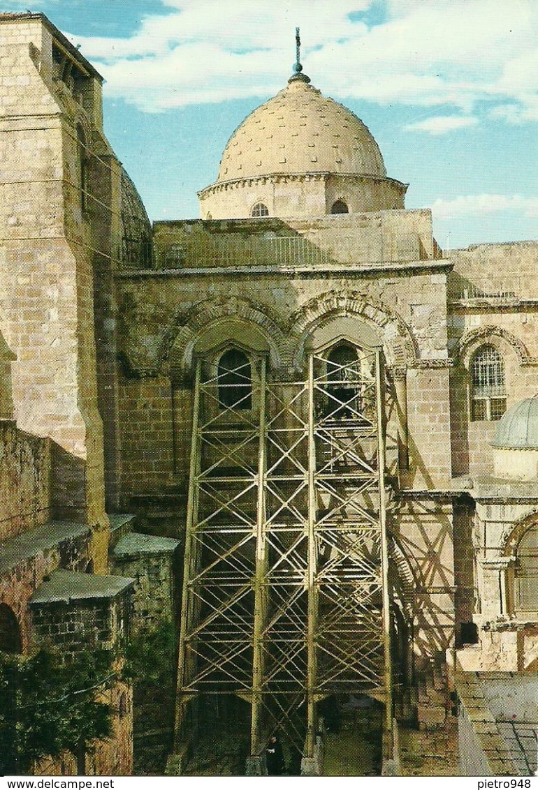 Gerusalemme, Jerusalem (Israele) Basilica Del Santo Sepolcro, Basilica Of The Holy Sepulchre, Basilique Du St. Sepulcre - Israel