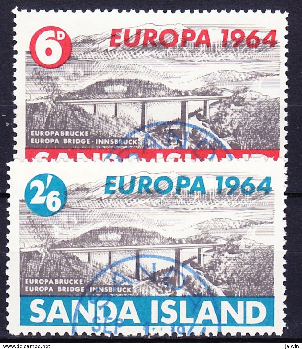 SANDA ISLAND (Emission Locale) - 1964 EUROPA SERIE (+ BLOC ET BLOC LUXE) Obl. - Local Issues