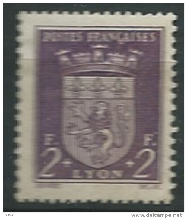 France     - Yvert N°  533  (*)     - Pa 12025 - 1941-66 Wapenschilden