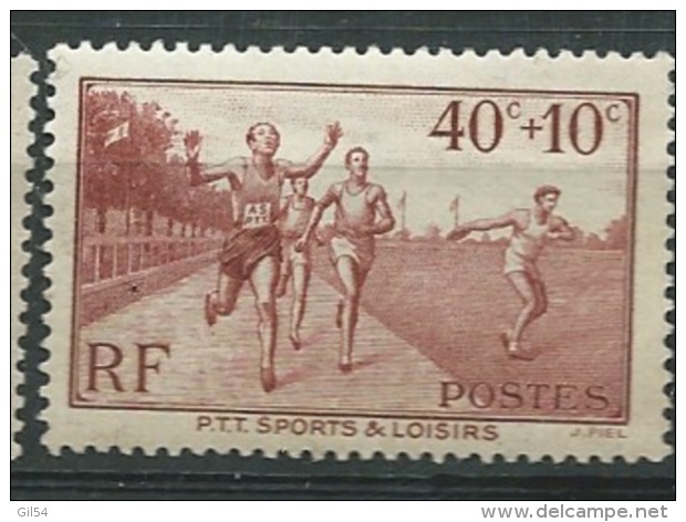 France     - Yvert N° 346 *     - Pa 12029 - 1941-66 Wapenschilden