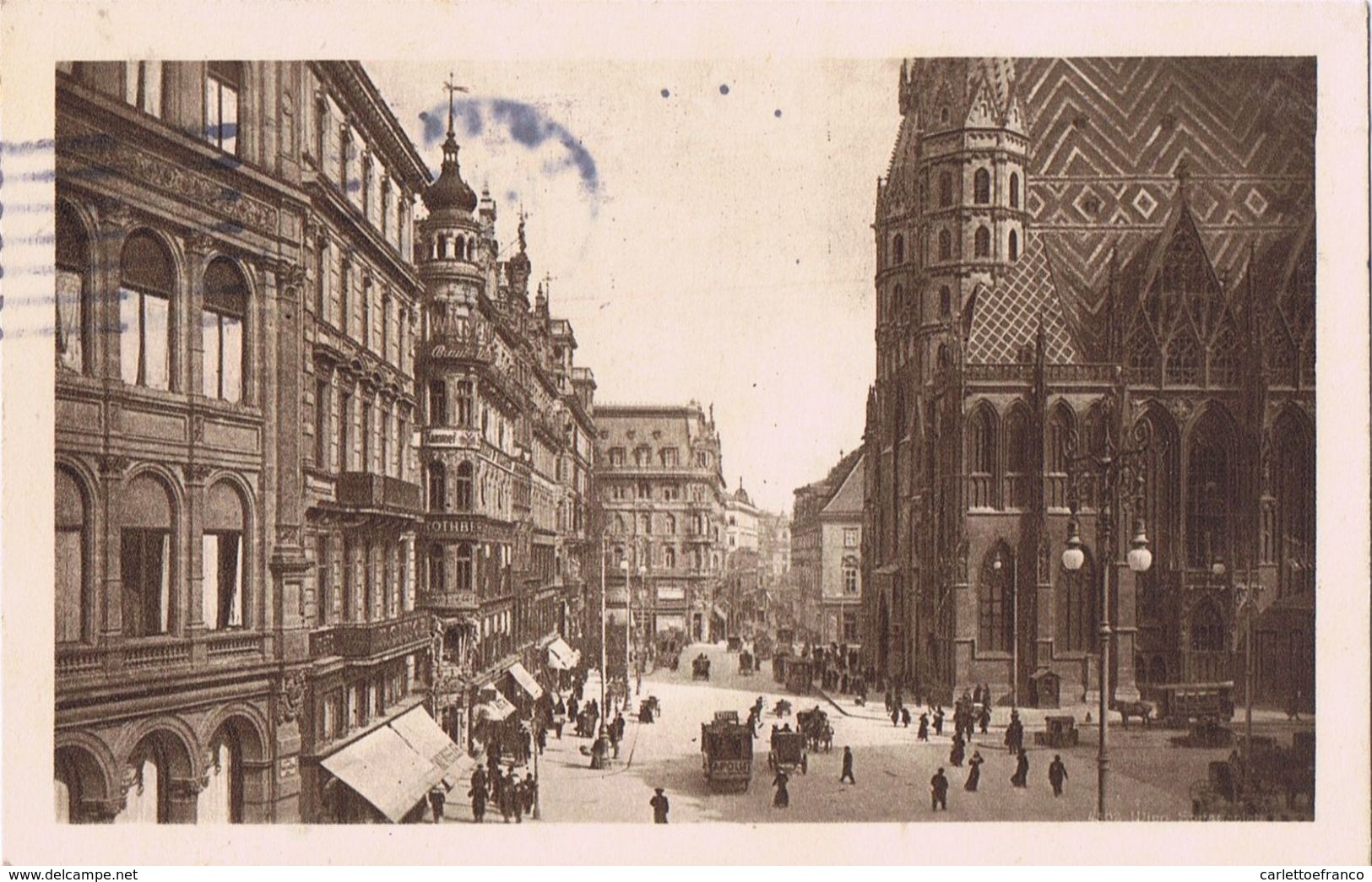 Cartolina Wien - Gorizia     Viaggiata 1919 - Storia Postale