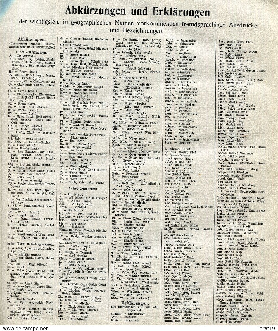 Buch Geschrieben In Deutsch Seltene Namen Verzeichnis Abkürzung Und Erklärung 1914 - Dictionnaires