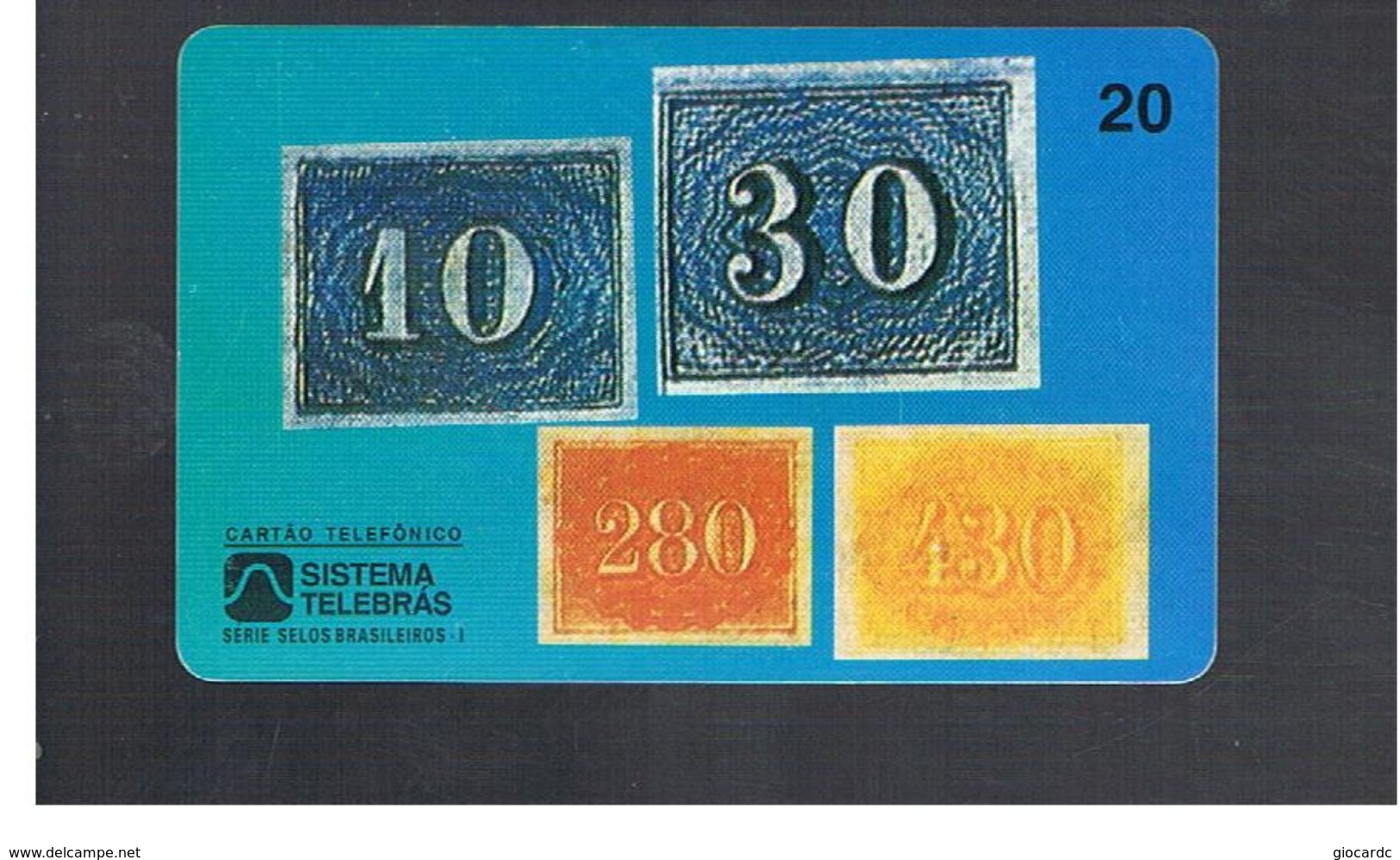 BRASILE ( BRAZIL) - TELEBRAS   -   1997 STAMPS 1854/61  - USED - RIF.10543 - Timbres & Monnaies