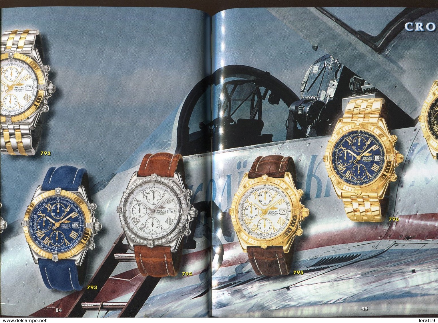 montres..très beau catalogue breitling   1998