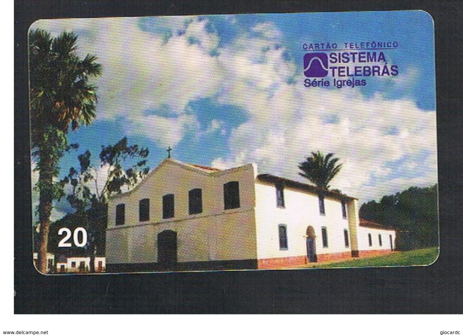 BRASILE ( BRAZIL) - TELEBRAS   -   1998  CHURCH                - USED - RIF.10546 - Brazil