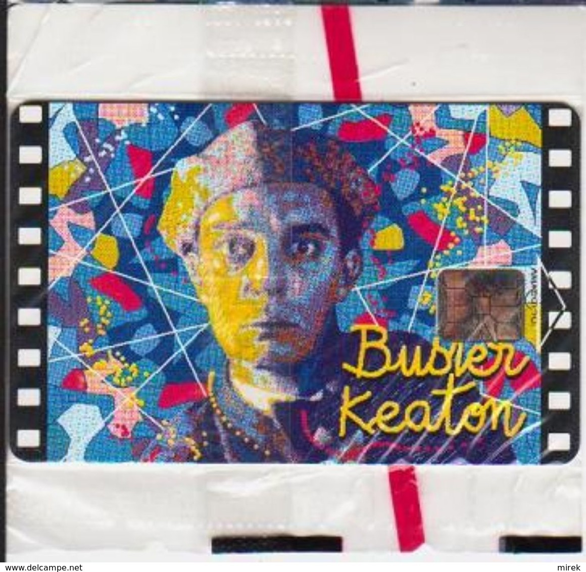 Mint Privat Card B7. Buster Keaton - Checoslovaquia