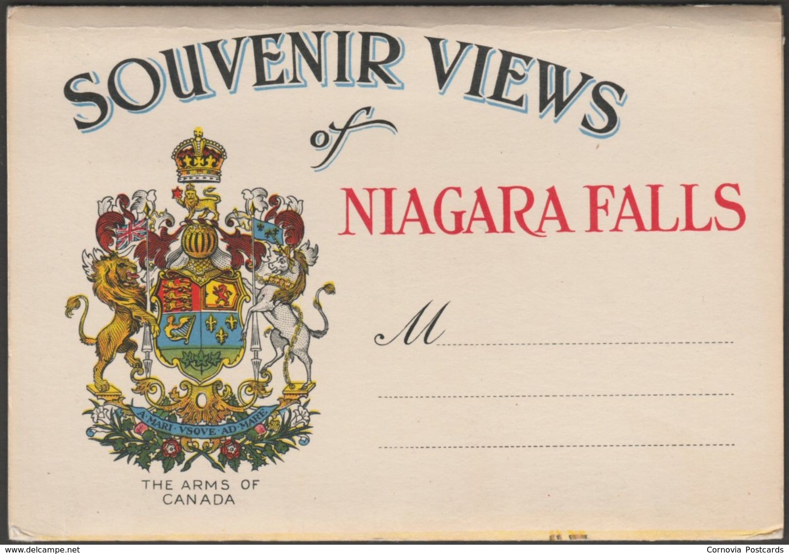 20 Souvenir Views Of Niagara Falls, Ontario, C.1940 - Postcard Views - Cataratas Del Niágara