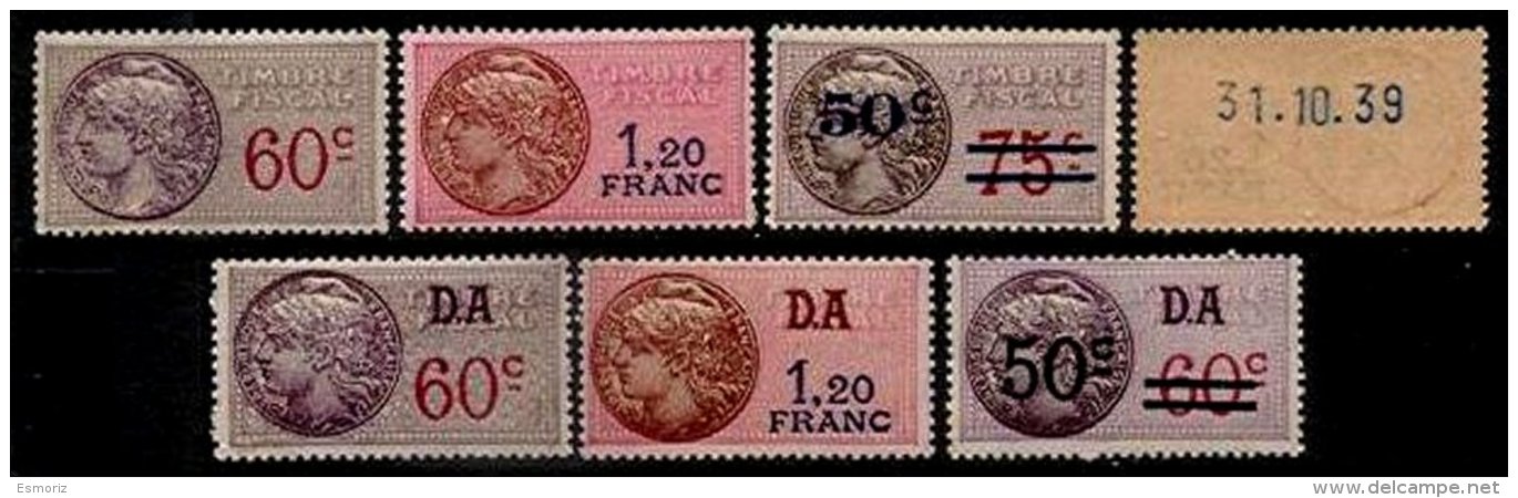 FRANCE, Coins Datés, ** MNH, F/VF - Altri & Non Classificati