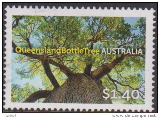 AUSTRALIA - USED 2015 $1.40 Trees - Queensland Bottle Tree - Usati