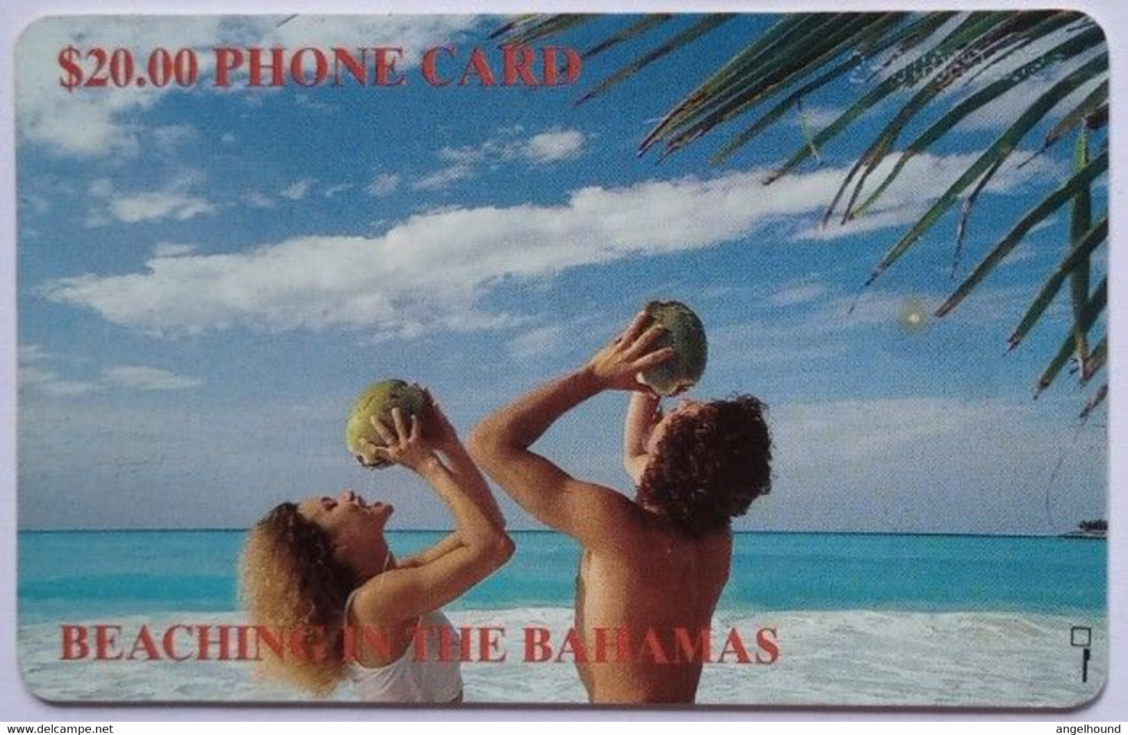 Bahamas $20 Beaching  White Number (no Box) - Bahamas