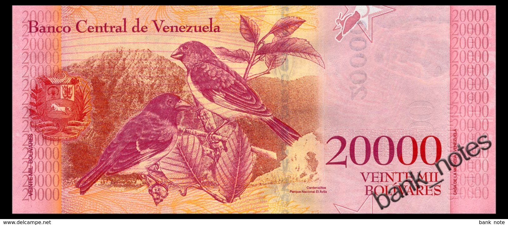 VENEZUELA 20000 BOLIVARES 2016 Pick 99a Unc - Venezuela