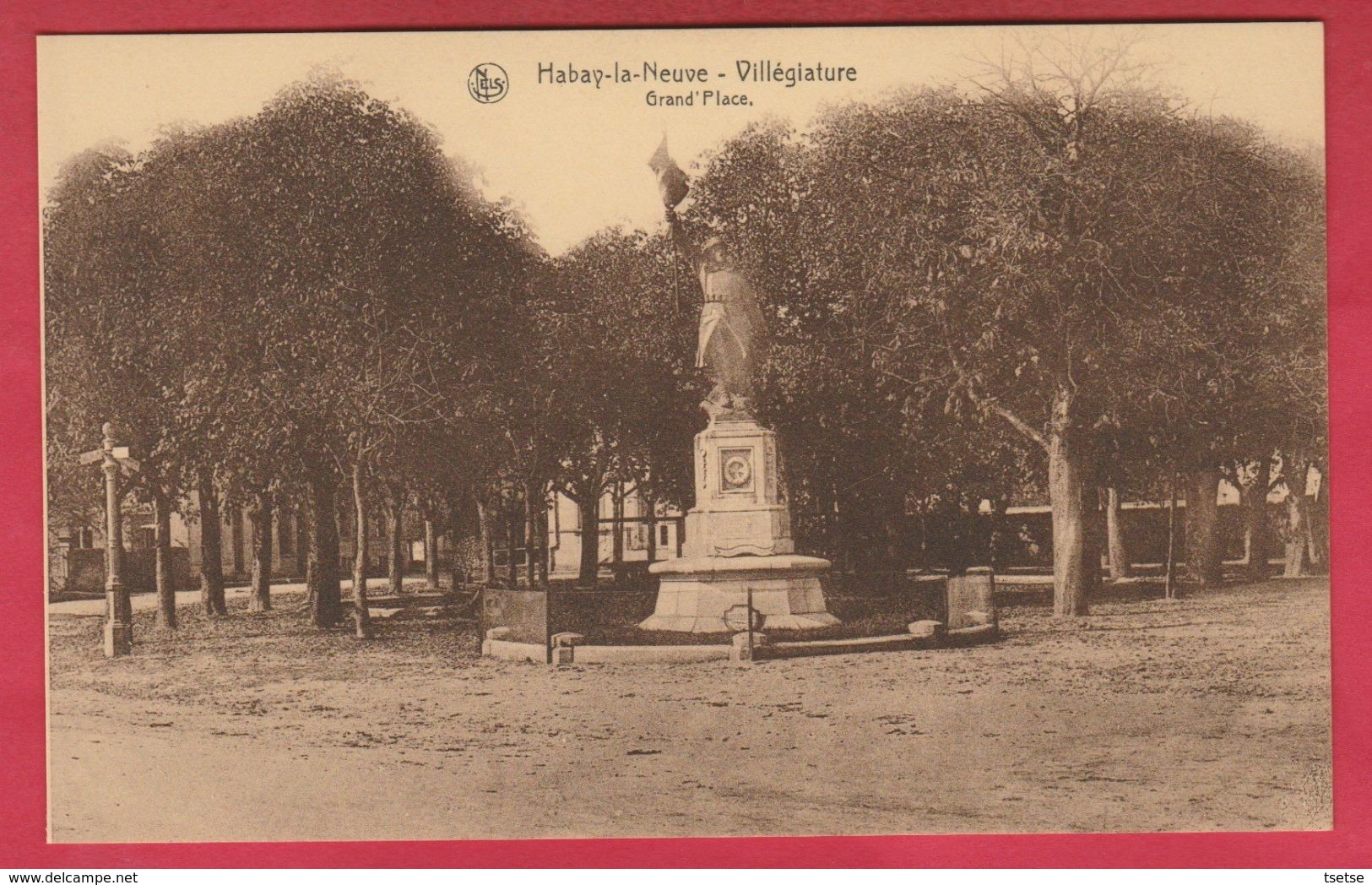 Habay-la-Neuve - Grand'Place ... Monument ( Voir Verso ) - Habay