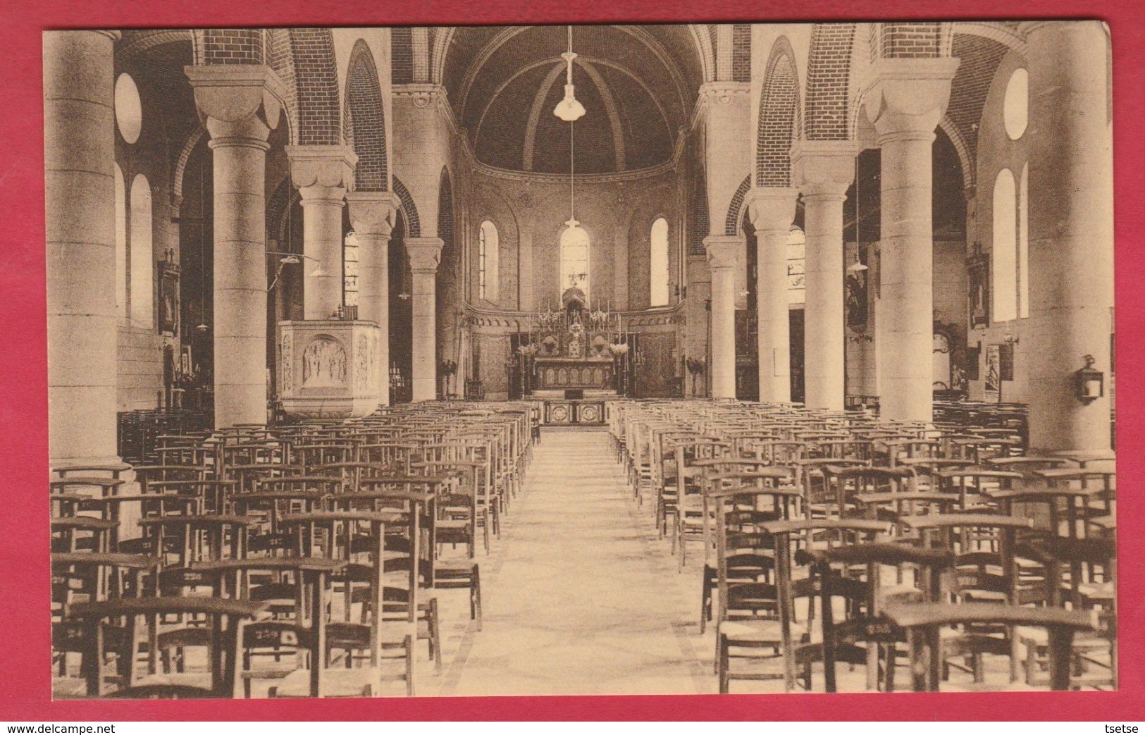 Habay-la-Neuve - Intérieur De L'Eglise ( Voir Verso ) - Habay