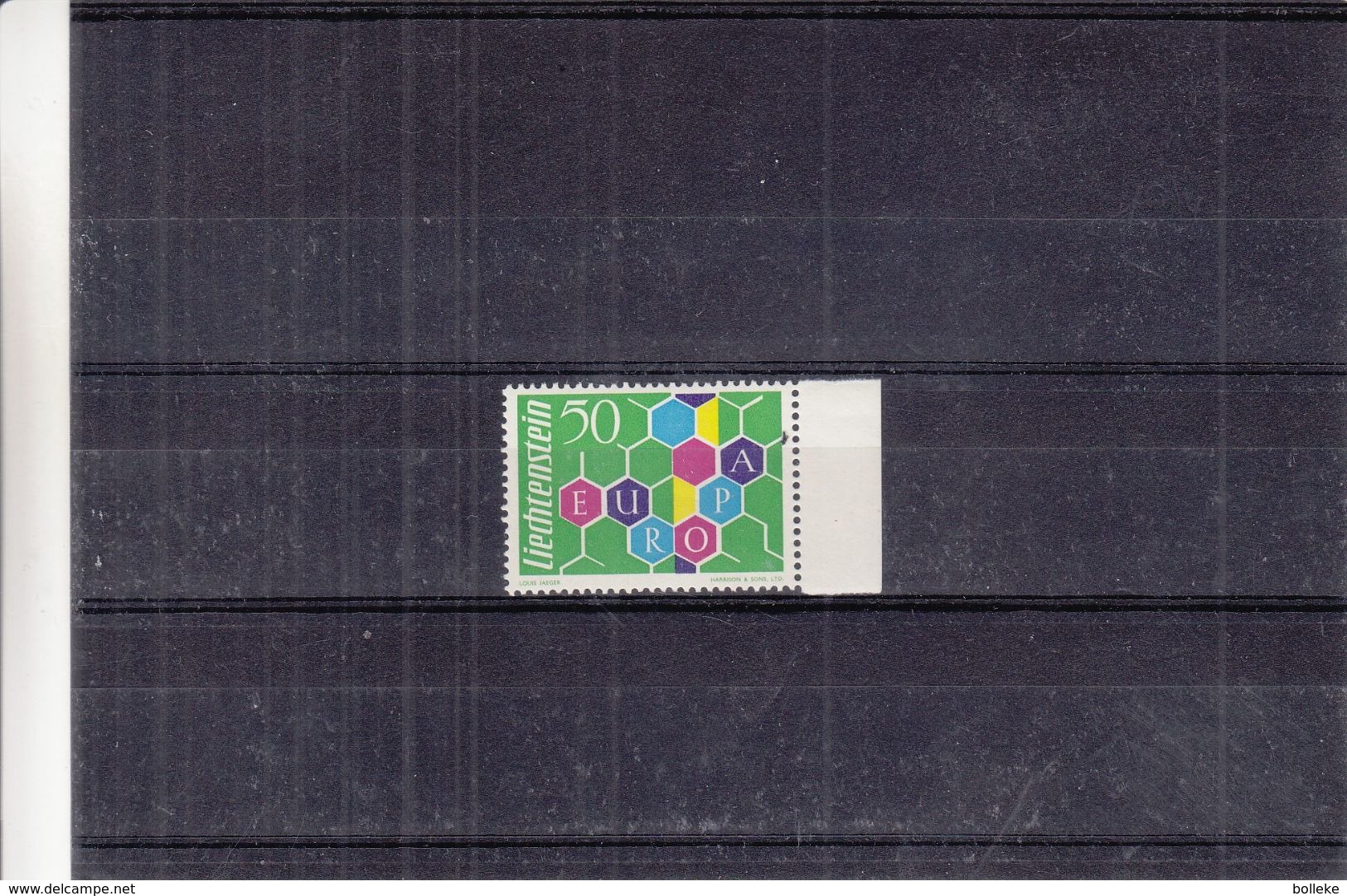 Europa 1960 - Liechtenstein - Yvert 355 ** - MNH - Valeur 100 Euros - Neufs