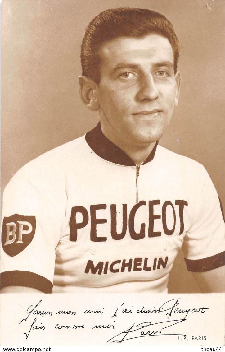 ¤¤  -  Le Coureur Cycliste " Jean-Paul PARIS " Né à ALLAIRE En 1942     -  ¤¤ - Allaire