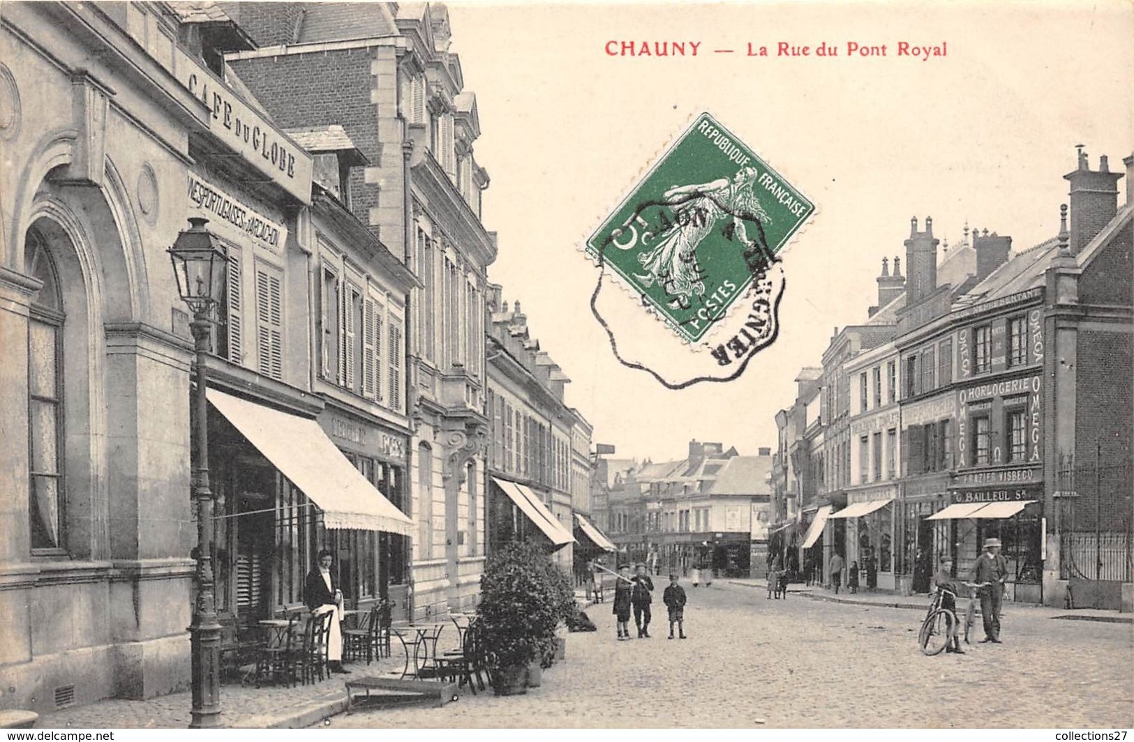 02-CHAUNY- RUE DU PONT ROYAL - Chauny